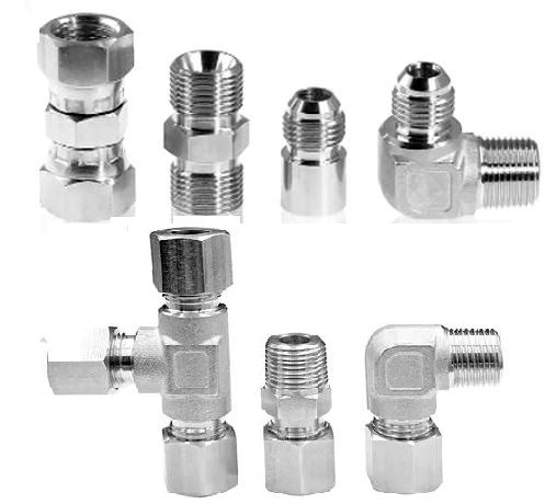 Raccordi con sigillatura metallica e raccordi a singolo anello